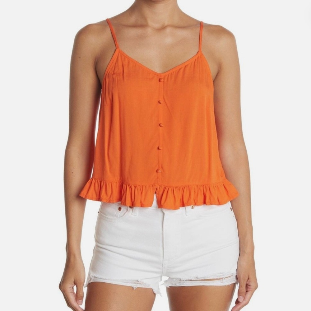 ABound 🔥 Nordstrom Rack 🔥 NWT Ruffle Baby Doll Tank Size 2X